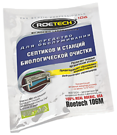 Roetech 106M. Бактерии для септиков и станций биологической очистки